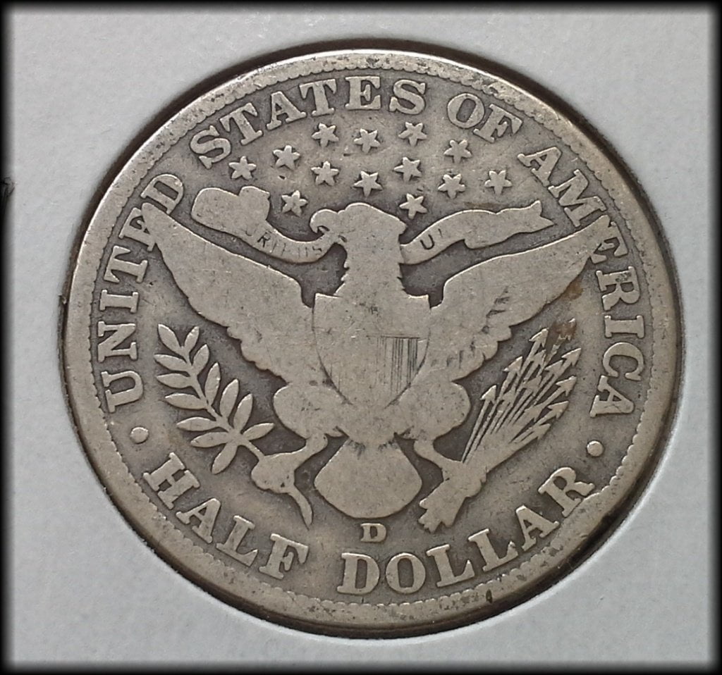 1906-D Silver Barber Half Dollar - G - Image 2