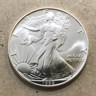 1992 American Silver Eagle 1 oz