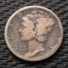 1921 Silver Mercury Head Dime
