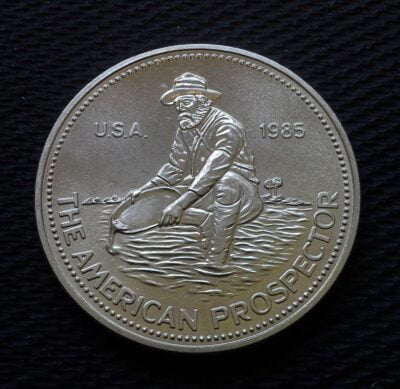 1985 Engelhard Prospector 1oz .999 Silver Round
