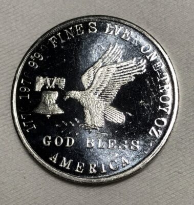 1976 Tri-State 1oz 999 Vintage Silver Round