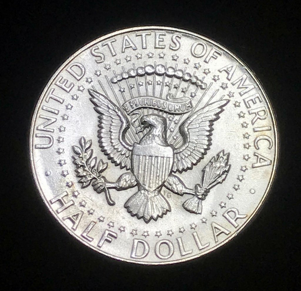 1964 Silver Kennedy Half Dollar - Image 3