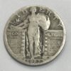 Silver Standing Liberty Quarter - Average Circulated
