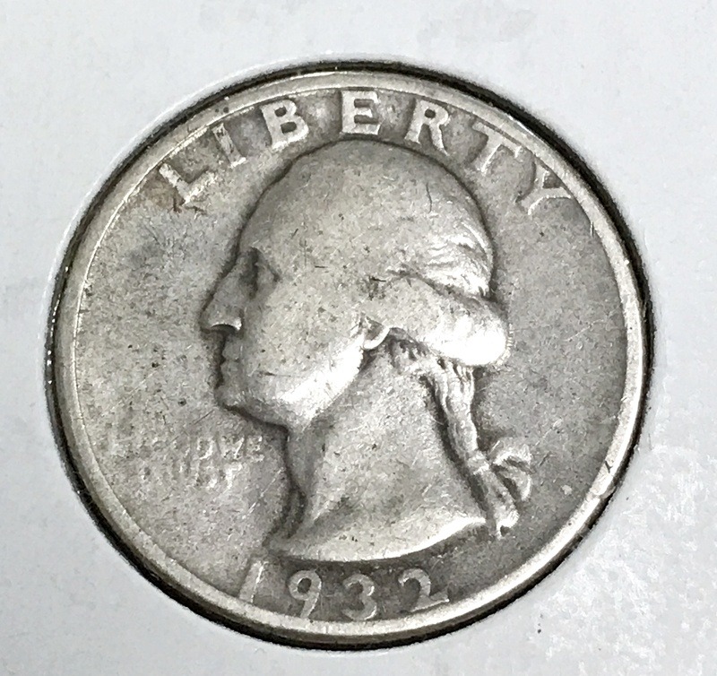 1932 Silver Washington Quarter #1813