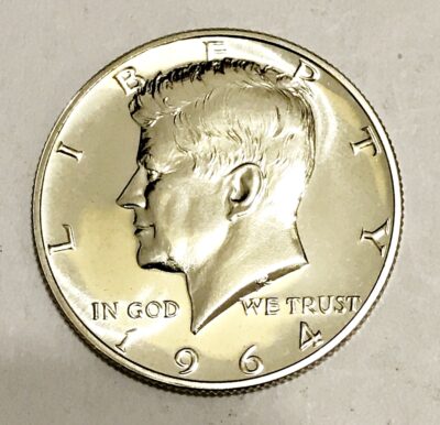 1964 Silver Kennedy Half Dollar - Proof