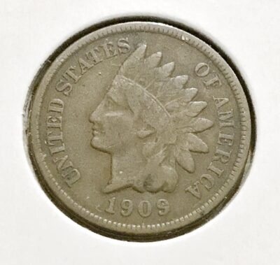 1909 Indian Head Cent - F #1672