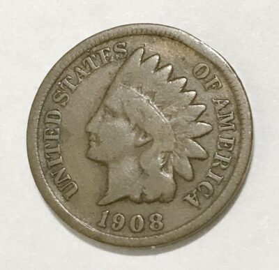 1908-S Indian Head Cent - VG #1745