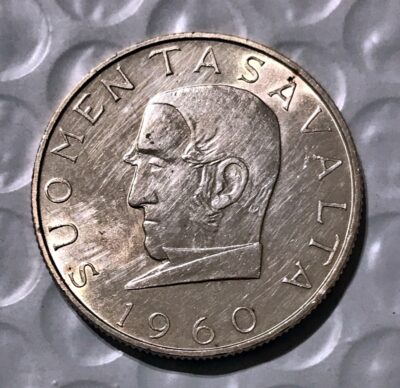 1960-S Finland Silver 1000 Markkaa #675