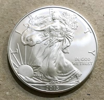 2013 American Silver Eagle 1 oz 999