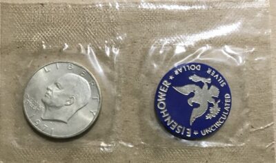 1971-S BU Silver Eisenhower Dollar - Mint Packaged