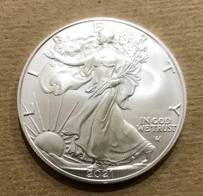 2021 American Silver Eagle 1oz .999 Type 2