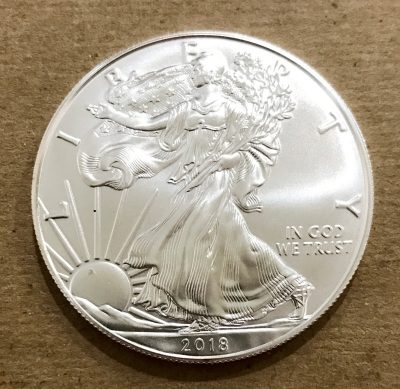 2018 BU American Silver Eagle 1 oz .999