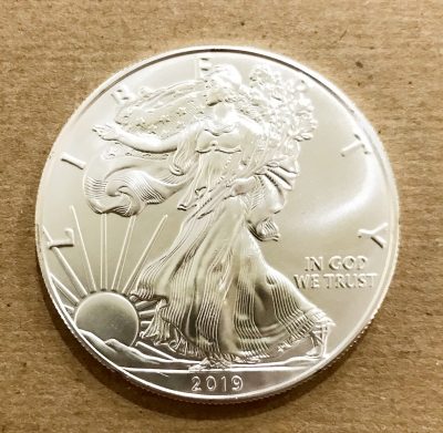 2019 BU American Silver Eagle 1 oz .999