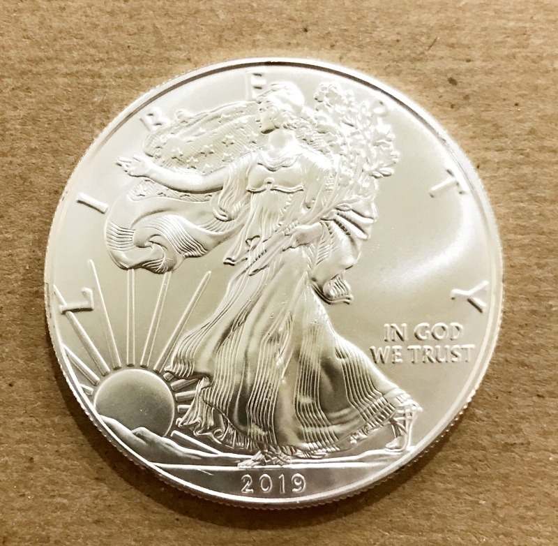 2019 BU American Silver Eagle 1 oz .999