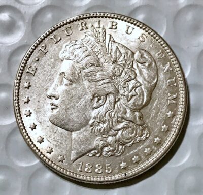 1885 Morgan Silver Dollar - AU
