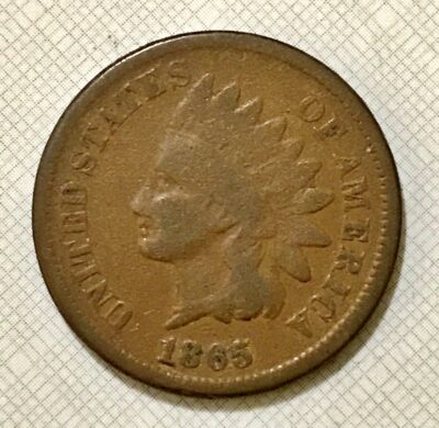 1865 Indian Head Cent