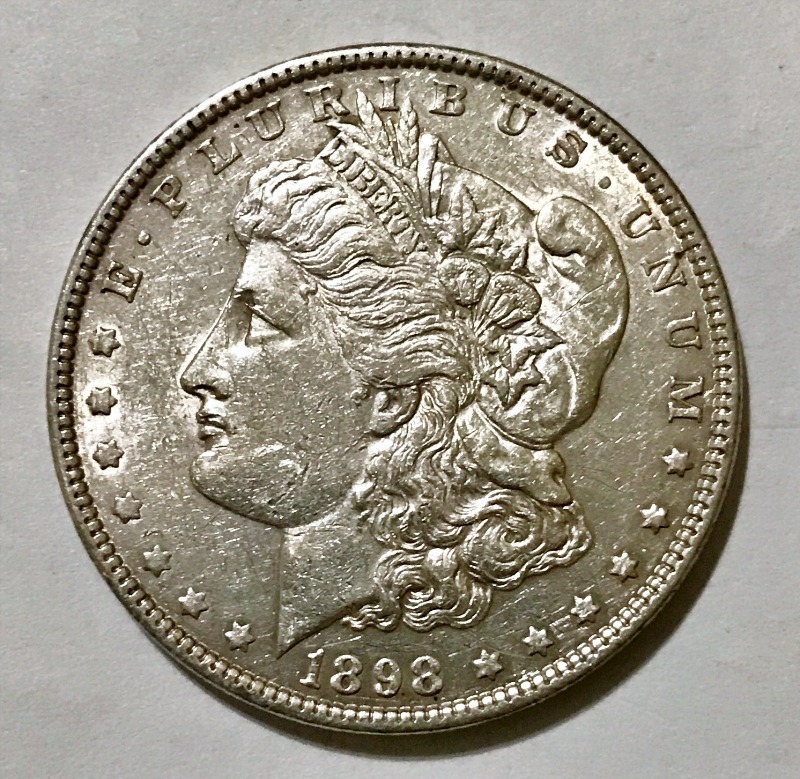 1898 Morgan Silver Dollar