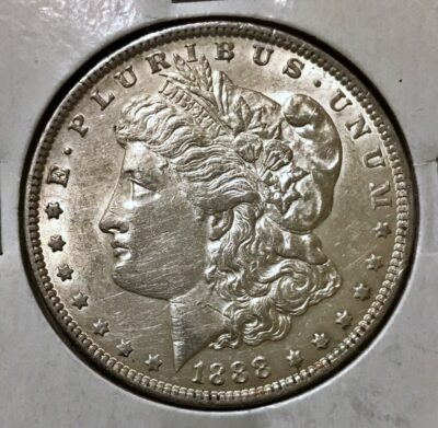 1888 Morgan Silver Dollar - AU
