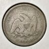 1840 O Seated Liberty Half Dollar 50c