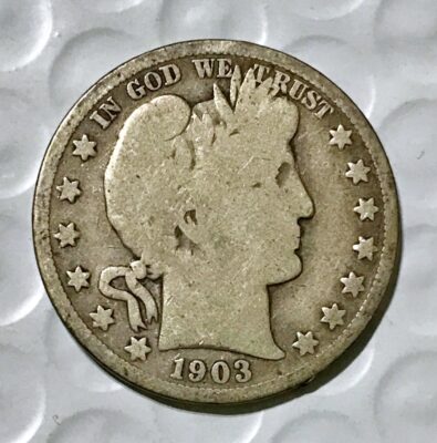 1903-S Silver Barber Half Dollar