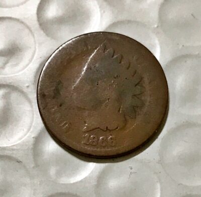 1865 & 1866 Indian Head Cents