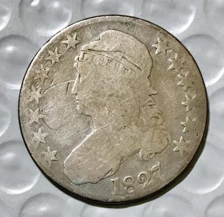 1827 Silver Capped Bust Half Dollar