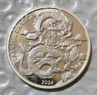 2024 Asahi 1 oz .999 Year of the Dragon
