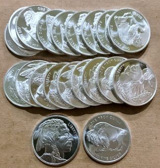 Generic 1 oz .999 Silver Rounds