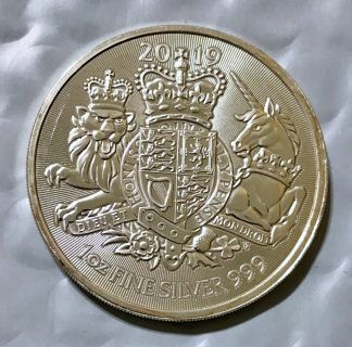 2019 Great Britain 1 oz Silver The Royal Arms