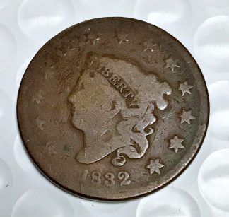1832 Coronet Liberty Head Large Cent
