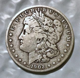 1902 Morgan Silver Dollar - Fine