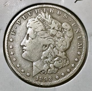 1892-O Morgan Silver Dollars - Fine