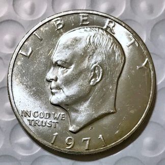 1971-S BU Silver Eisenhower Dollar