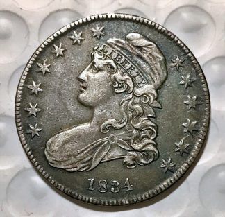 1834 Silver Capped Bust Half Dollar - XF