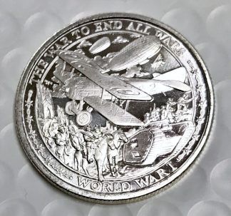 2019 Patriot 1 oz Proof Like Silver Round - World War I