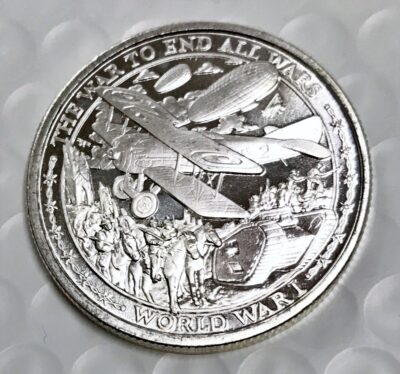 2019 Patriot 1 oz Proof Like Silver Round - World War I