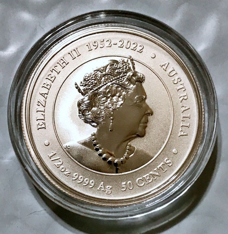 2024 Australia Silver 1/2 oz .9999 Dragon - Image 2