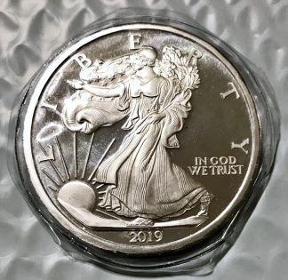 2019 Silvertowne 5 oz .999 Silver Eagle