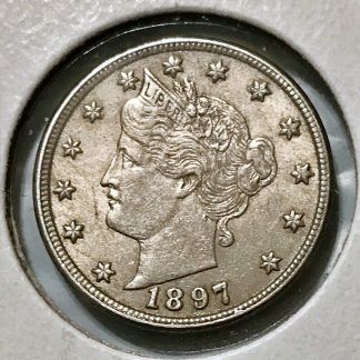 1897 Liberty Head V-Nickel - XF