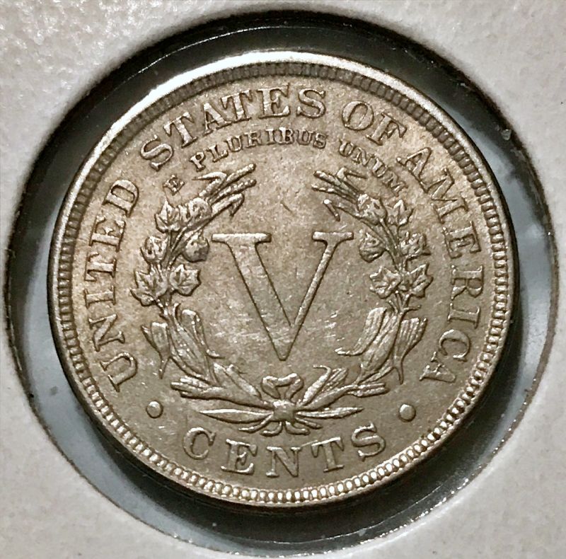 1897 Liberty Head V-Nickel - XF - Image 2
