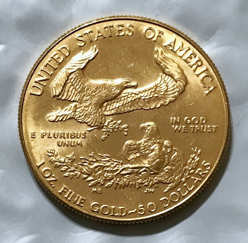 American 1 oz Gold Eagle $50 Coin - Random Dates - Image 2