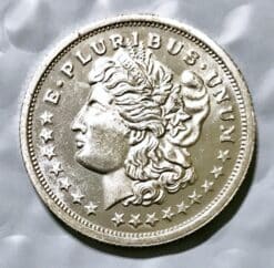 Morgan Style Vintage 1 oz .999 Silver Trade Unit