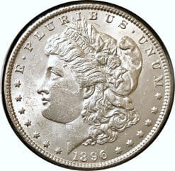 1896 Morgan Silver Dollar AU/BU