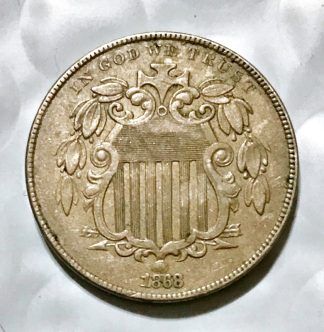 1868 U.S. Shield Nickel - XF