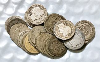 Barber Dimes - 90% Silver Average Circulated
