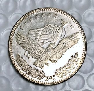 Vintage 1 oz .999 Eagle Silver Trade unit
