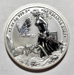2023 Lady Germania 5 Mark 1 oz Silver Coin