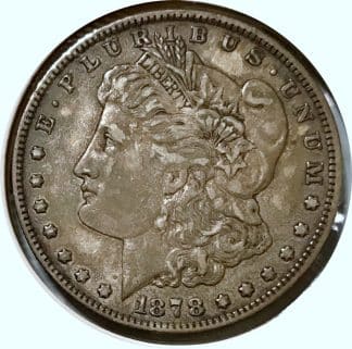 1878 7TF Morgan Silver Dollar - VF