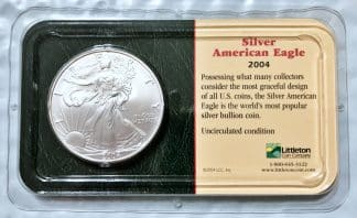 2004 American Silver Eagle - Littleton Packaging