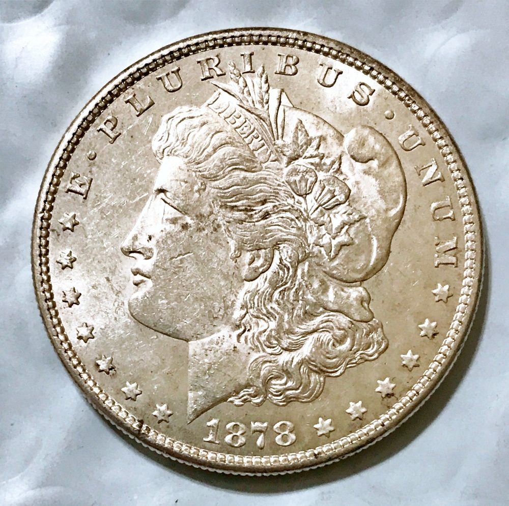 1878-S Morgan Silver Dollar AU - Image 2